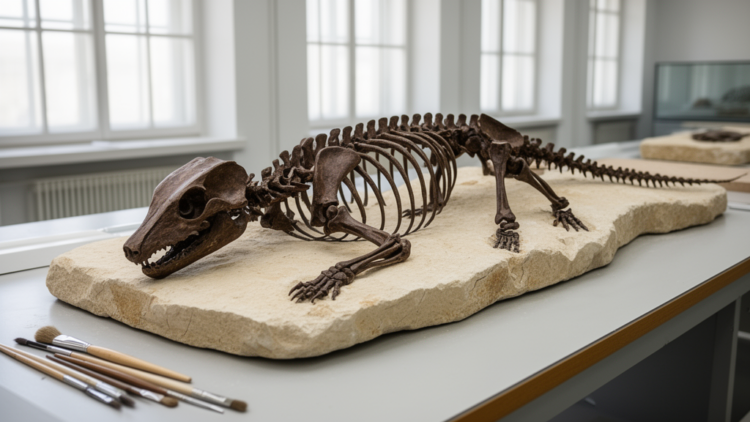 First Full Skeleton of Ancient Leptarctus Reveals a Badger-Like Predator That Once Ruled Miocene North America