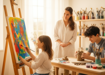 Arts and arts therapies measurably ease depression and anxiety in children and young people, major meta-analysis finds
