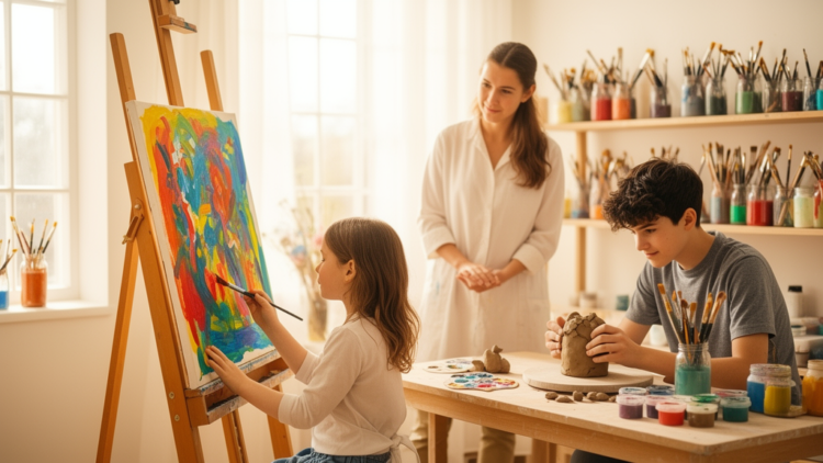 Arts and arts therapies measurably ease depression and anxiety in children and young people, major meta-analysis finds