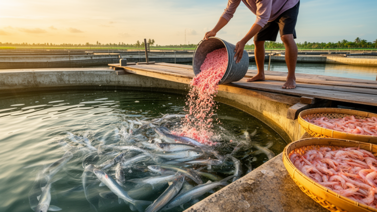 Shrimp Head Meal Could Slash Fishmeal Costs in Milkfish Farming, Study Finds