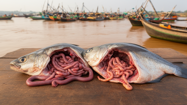 Two Nile fish, two digestive blueprints: gut anatomy tracks diet and dry-season scarcity in the Lower River Benue