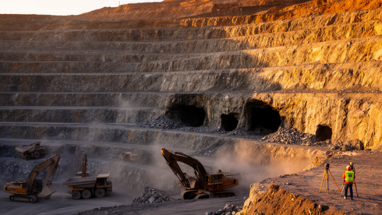 Underground Voids and Staged Excavation Reshape Damage Patterns in a Giant Open-Pit Mine Slope