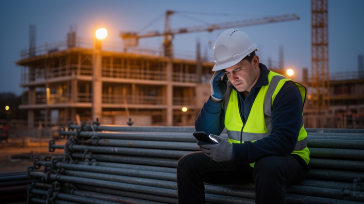 Mining Twitter for Stress Signals in the UK Construction Industry