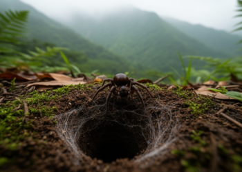 New burrowing spider species uncovered in China’s Jinggangshan mountains