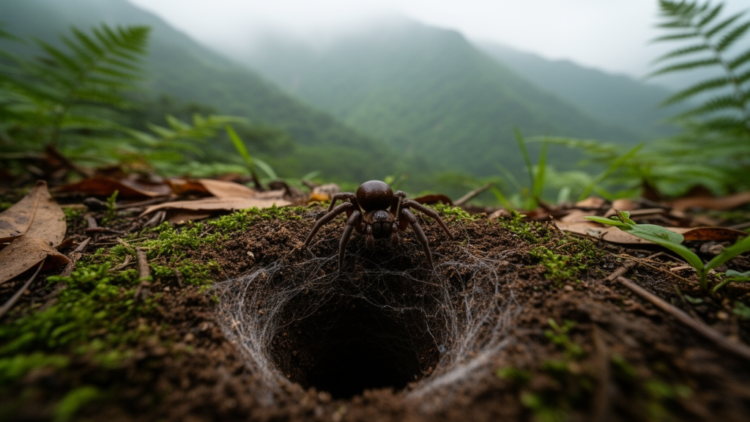 New burrowing spider species uncovered in China’s Jinggangshan mountains