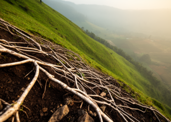 Thin Tree Roots With Steel-Like Strength Could Shield Mountain Slopes From Deadly Landslides