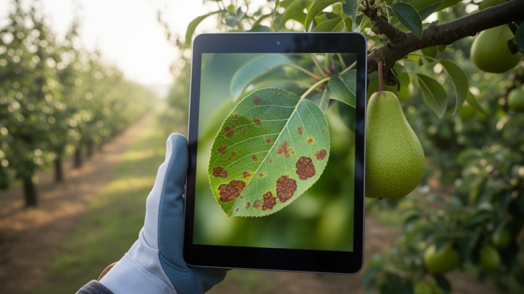 AI Learns to Read Pear Leaves: Hybrid Network Spots Disease With 92.69% Accuracy