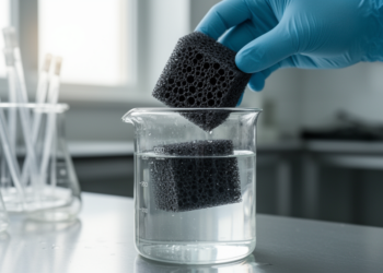 How 3D Graphene Sponges Pull Paracetamol Out of Water