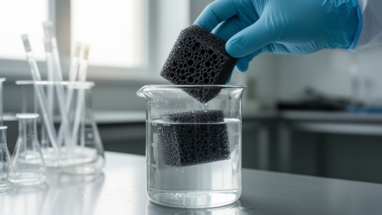 How 3D Graphene Sponges Pull Paracetamol Out of Water