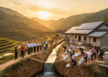 How Government, Community and Household Cooperation Shapes Rural Climate Resilience in China