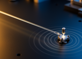Light and sound lock into strong coupling on an optical fiber highway for the first time