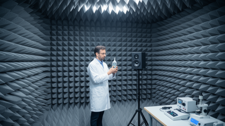 The Hidden Numbers Behind Every Quiet Room: How Scientists Measure the Materials That Absorb Sound