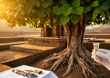 Ancient Leaf Waxes Reveal the Sacred Fig Tree Stood at Buddhism’s Earliest Shrine