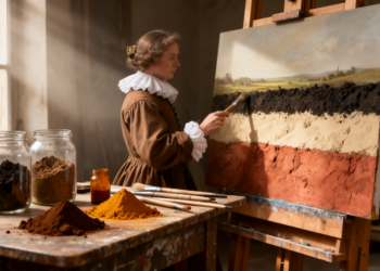 When Painters Saw Soil: How 17th and 19th Century Naturalism Put Earth’s Hidden Layers on Canvas