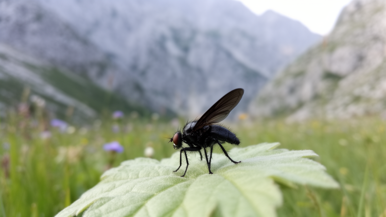 Tiny Black-Winged Fly from Albanian Mountains Is a Brand-New Species