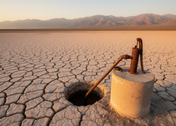 Stochastic Climate Ensembles Reveal Hidden Uncertainty in a Depleted Mexican Aquifer