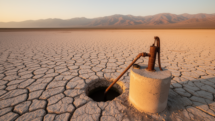 Stochastic Climate Ensembles Reveal Hidden Uncertainty in a Depleted Mexican Aquifer