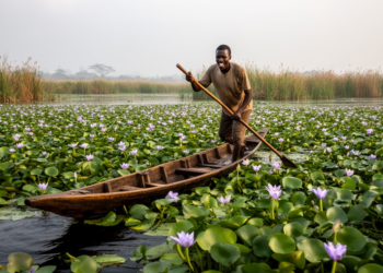 Invasive Water Hyacinth Is Devastating Livelihoods Around Rwanda’s Largest Wetland Complex