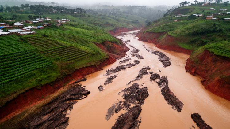 Beneath Uganda’s Soils, Ancient Rocks Quietly Decide Where Floods and Sediments Go