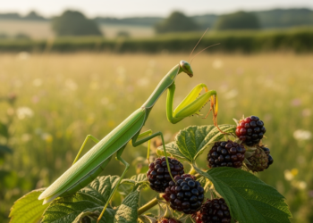 Giant Asian Mantises Confirmed as Invasive Predators Spreading Across Europe