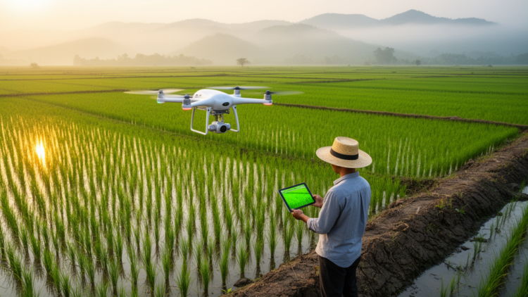 Drone Images and Deep Learning Reveal How Rice Is Grown With 95% Accuracy