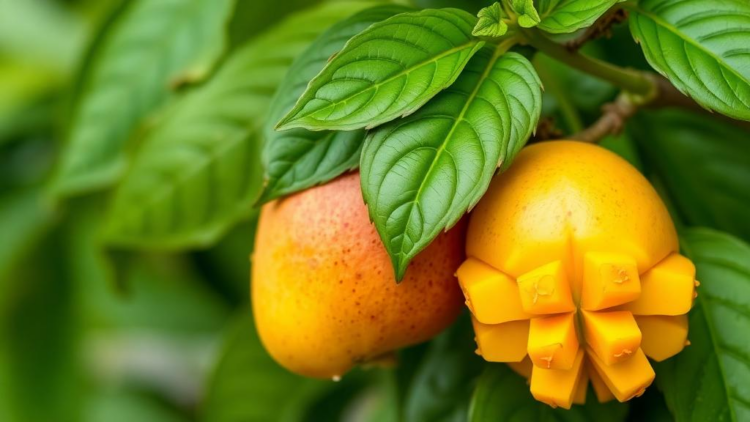 Basil Oil Vapour Gently Slows Mango Ripening but Falls Short on Disease Control