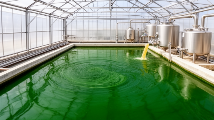 Spirulina grown on brewery wastewater slashes fertilizer emissions by 2.7-fold