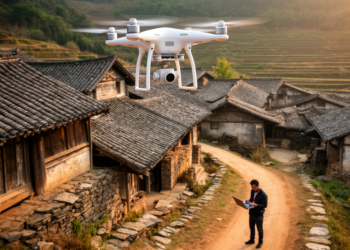 Drones and Deep Learning Race to Save China’s Vanishing Traditional Villages