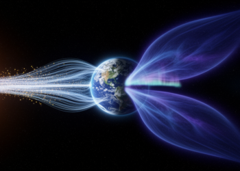 Earth’s Magnetosphere Can Morph Into Cosmic Wings When Solar Storms Strike