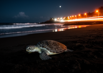 Weekend Lights Drive Sea Turtles Away: Artificial Glow Cuts Nesting on Guatemala’s Coast