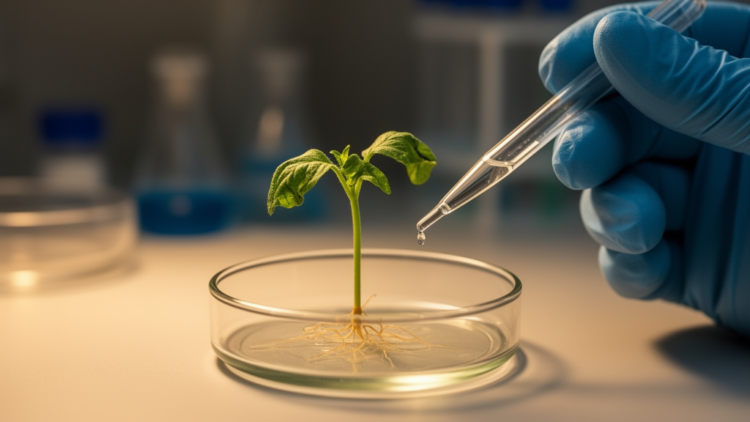 Plant Hormone Switch Revealed: How Stressed Seedlings Decide to Pause Growth