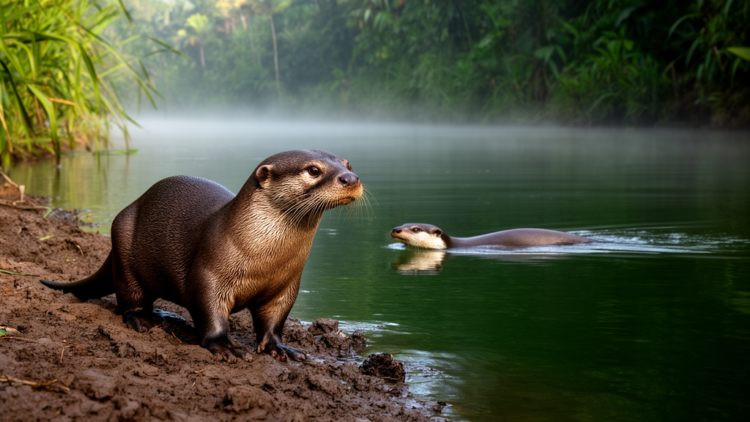 Hidden Parasites Revealed in Brazil’s Giant and Neotropical Otters