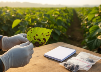 Identification of pathogens causing mulberry leaf spot and resistance evaluation of mulberry germplasms in Hechi, China