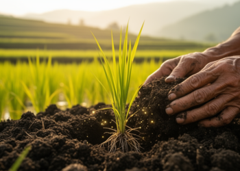 Engineered Soil Microbes Could Rewrite How Rice Feeds the World
