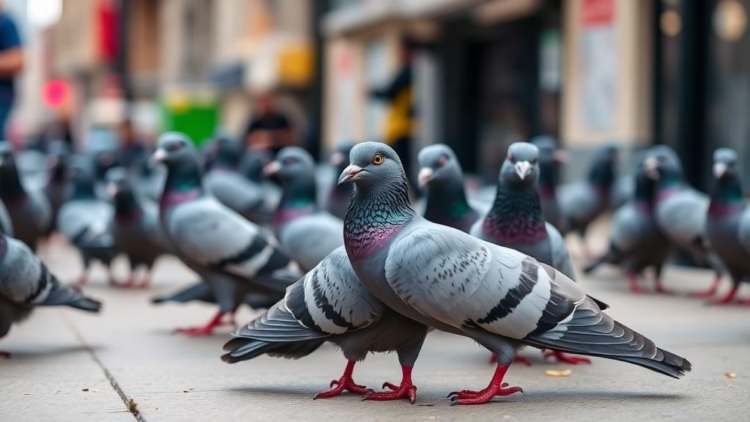 City Life Reshapes the Gut Microbes of Urban Pigeons, Large-Scale Study Finds