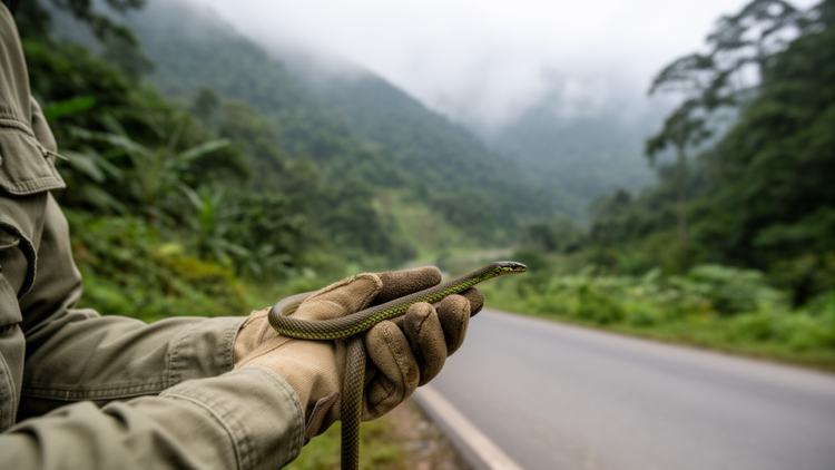 New snake species unveiled from Yunnan road find