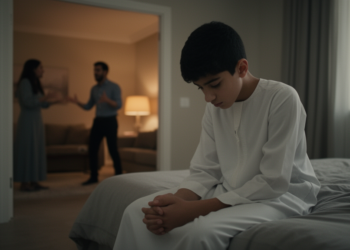 Family Conflict and Violence Drive Depressive Distress in Saudi Teens
