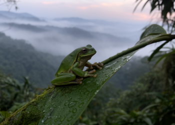 Hidden tree frog species uncovered in China’s Damingshan mountains