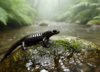 Chromosomes reveal how Taiwan’s mountain salamanders evolved from pond ancestors into stream dwellers