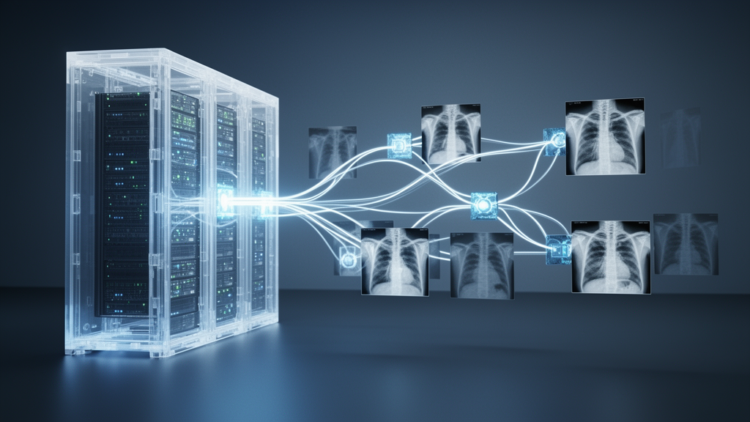Resilient execution of distributed X-ray image analysis workflows