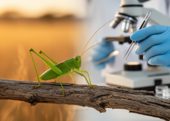 Hidden vibration sensors found in East African bush-crickets reveal ancient sensory toolkit