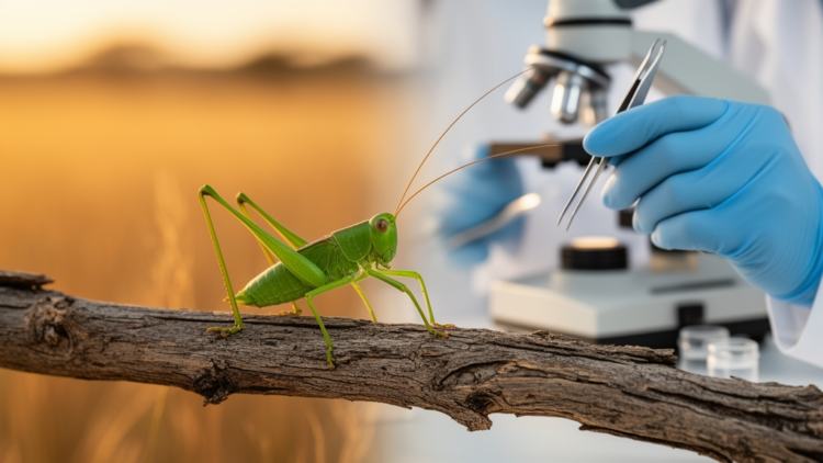 Hidden vibration sensors found in East African bush-crickets reveal ancient sensory toolkit