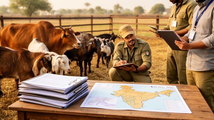Meta-analysis blueprint sets 34,975-sample surveillance plan for 14 animal diseases across India