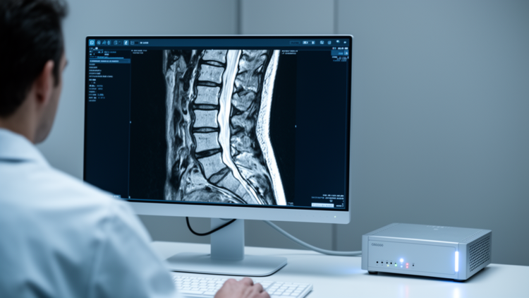 AI pipeline detects lumbar disc herniation on MRI, with a twist: smaller networks win once anatomy is mapped