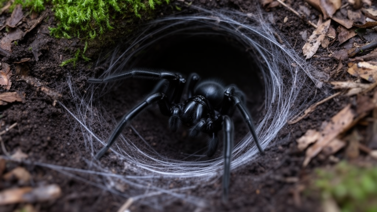Silk Blueprints Reveal How Australia’s Deadliest Spiders Balance Hunting and Hiding