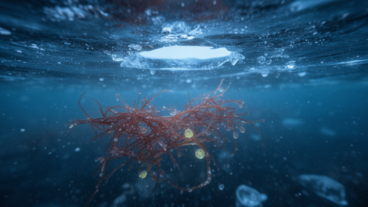 How Polar Algae Keep Photosynthesis Alive in Near-Darkness and Deep Cold