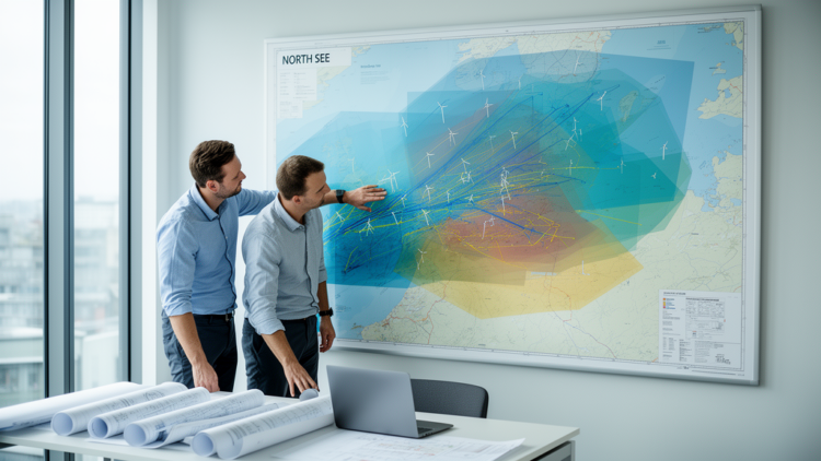 North Sea planners get sharper maps of how human activities stack up