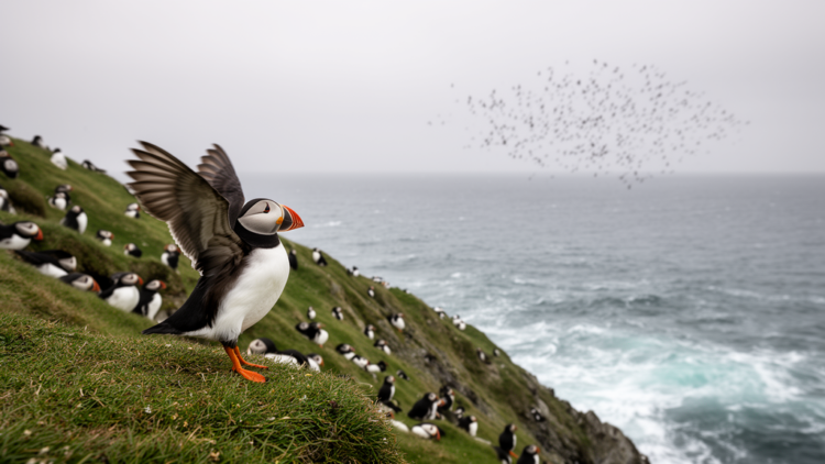 Puffin Commutes Could Trigger Sudden Ecosystem Collapse, New Mathematical Model Warns
