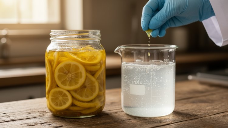Bacteria from a lemon pickle could soften hard water