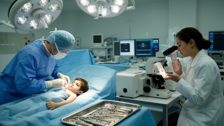 Rare Benign Tumor Near Toddler’s Testicle Spared the Organ Thanks to Frozen Section